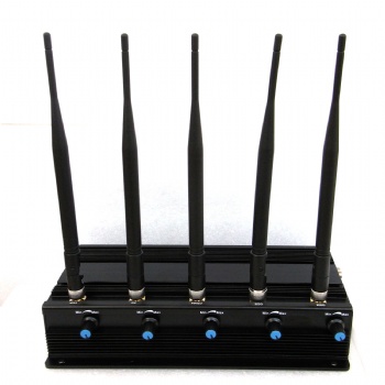 Wall-mounted high-power mobile phone jammer SPY-101A-5B