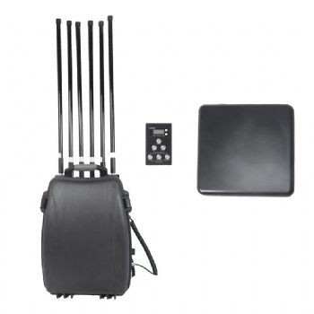  Anti-drone 6 Bands High Power Backpack Drone Signal Jamm Er 2.4g 5.8g 433 Gps Uav Signal JammIng Up to 1500m	